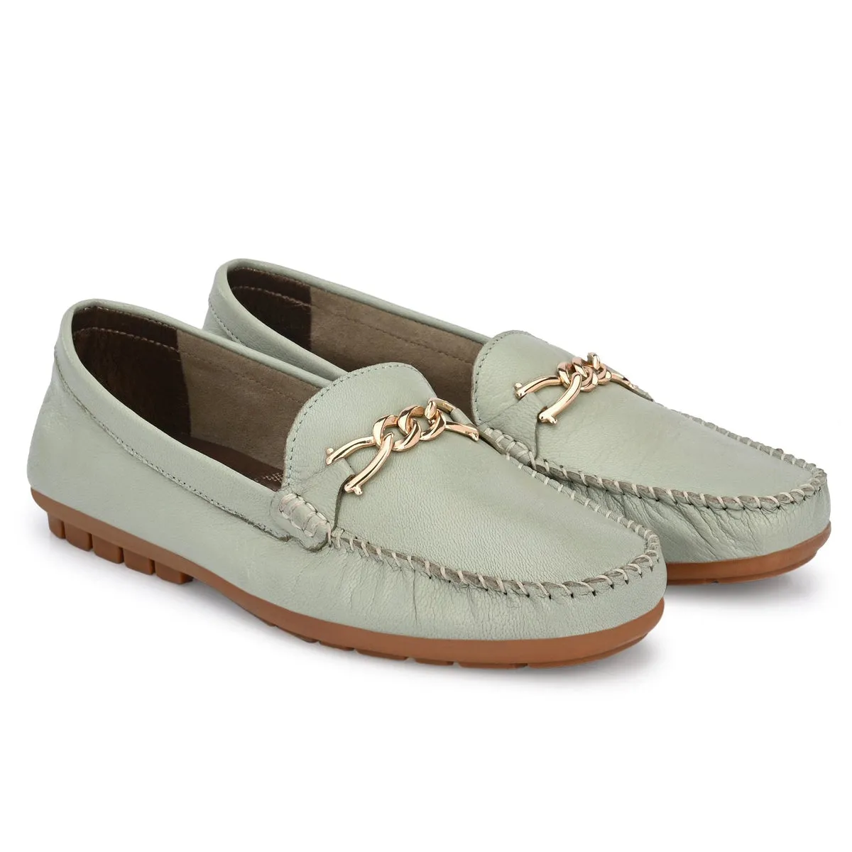 Kelly Leather Cushion Loafers