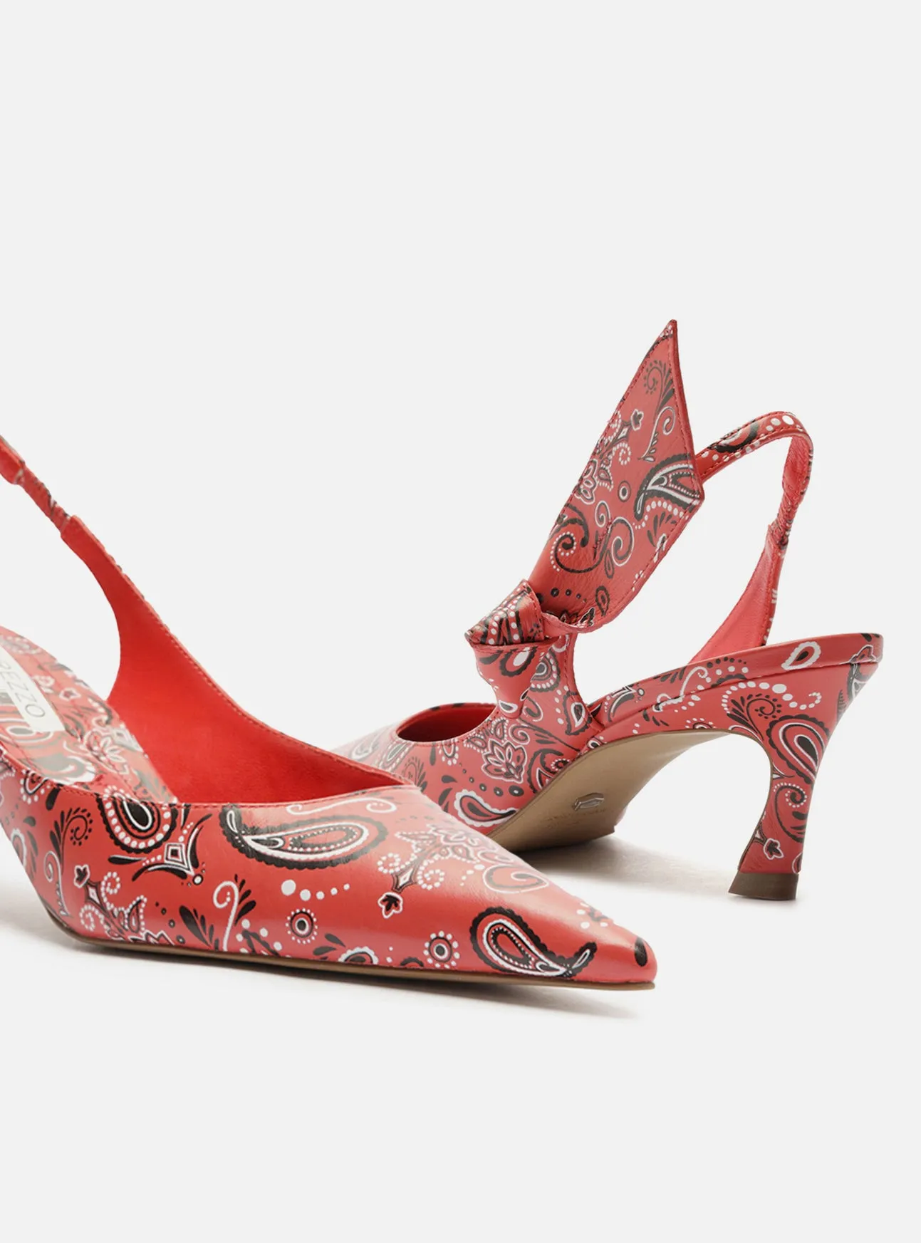 Laura Mid Stiletto Paisley Pump
