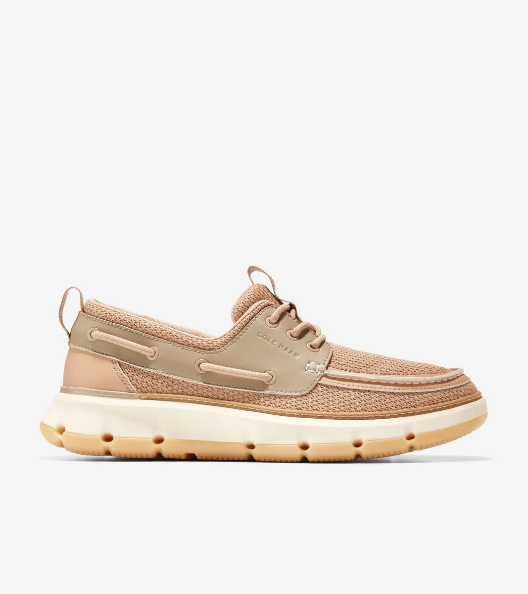 Low Cole Slip Augmented reality Sneakers Bleached Top Tan/Ivory On Regatta 4.Zerogrand Smart technology Flat Haan
