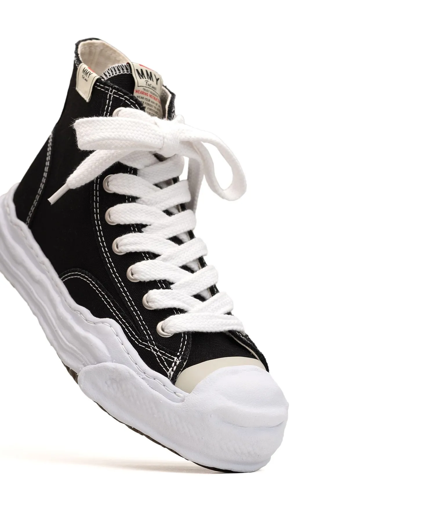 Maison Mihara Yasuhiro - HANK / Original Sole Canvas High-Top Sneaker - Black