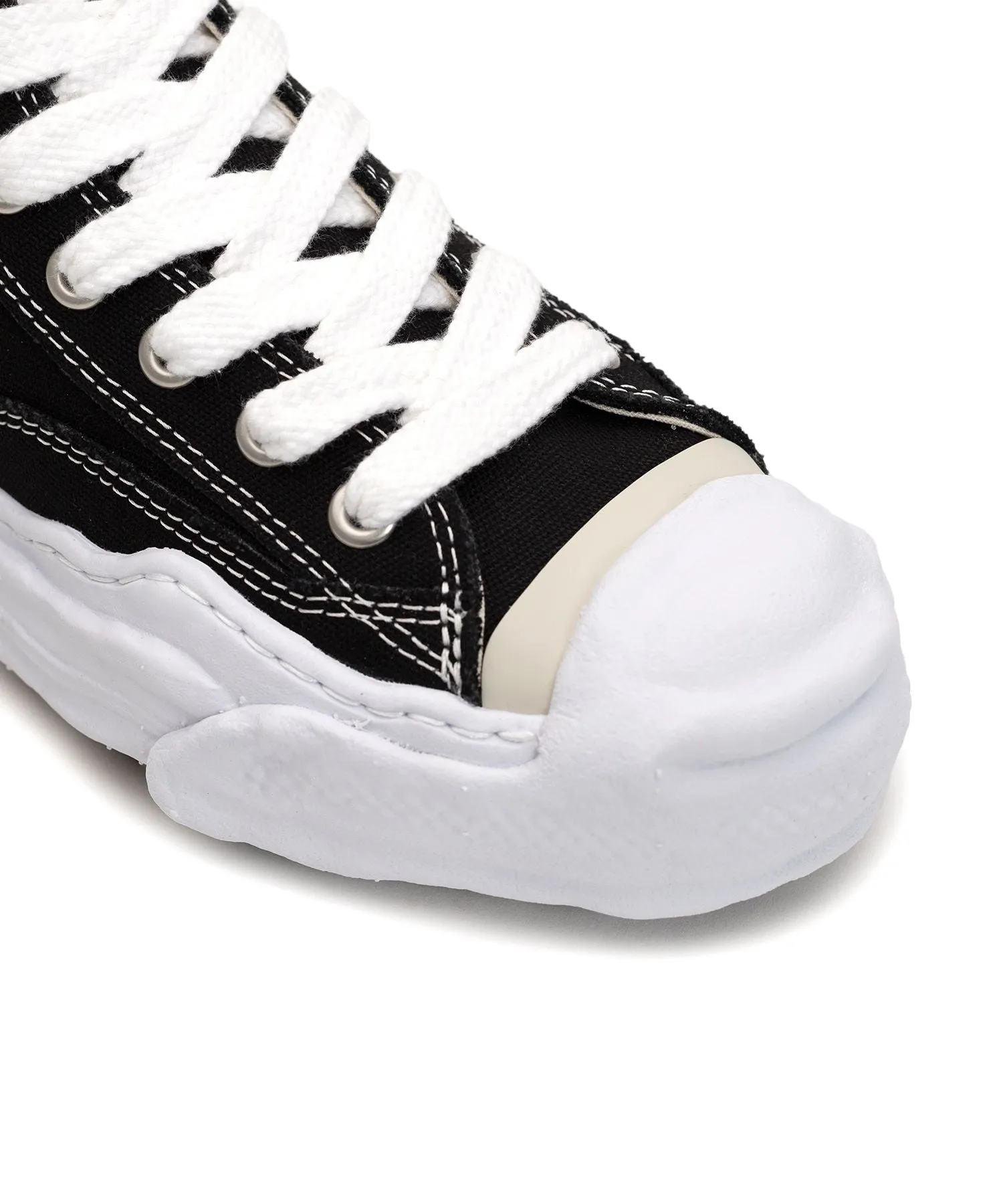 Maison Mihara Yasuhiro - HANK / Original Sole Canvas High-Top Sneaker - Black