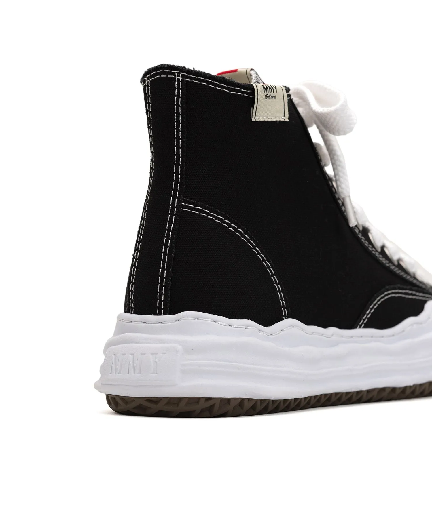 Maison Mihara Yasuhiro - HANK / Original Sole Canvas High-Top Sneaker - Black