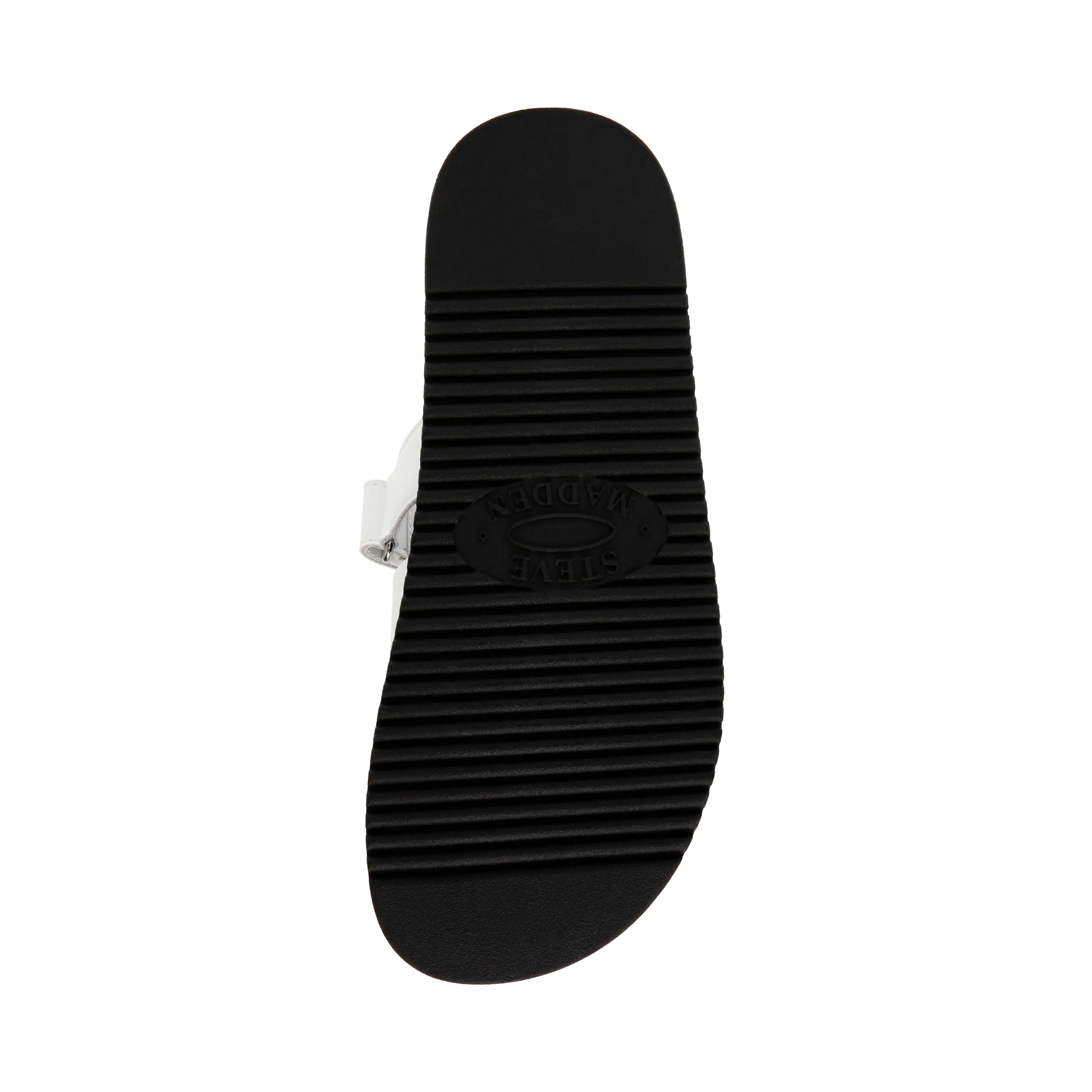 MAYVEN-CN WHITE ACTION LEATHER SANDALS