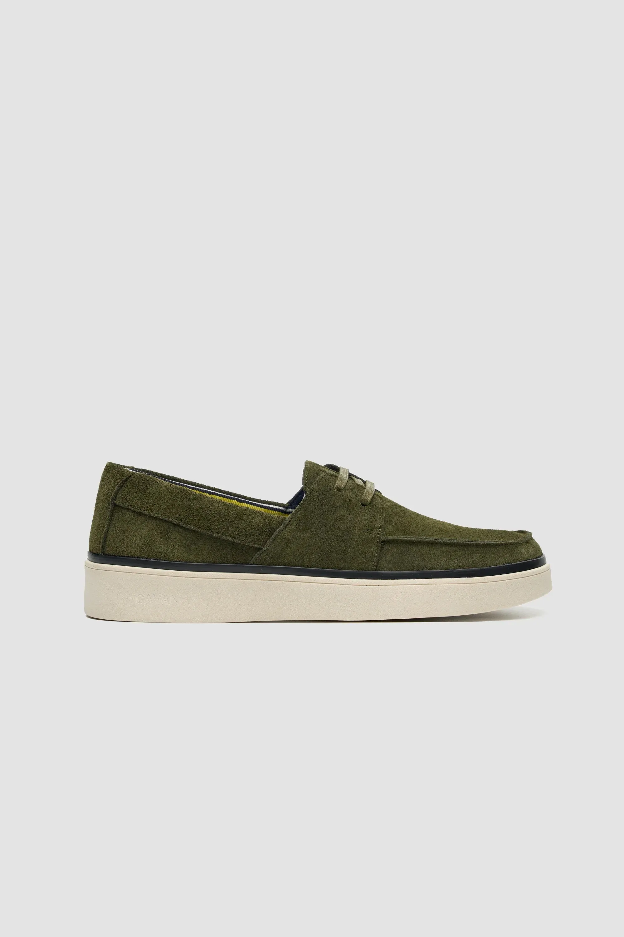 Men’s Casual Suede Slip-On Loafers - Amalfi - Olive Green