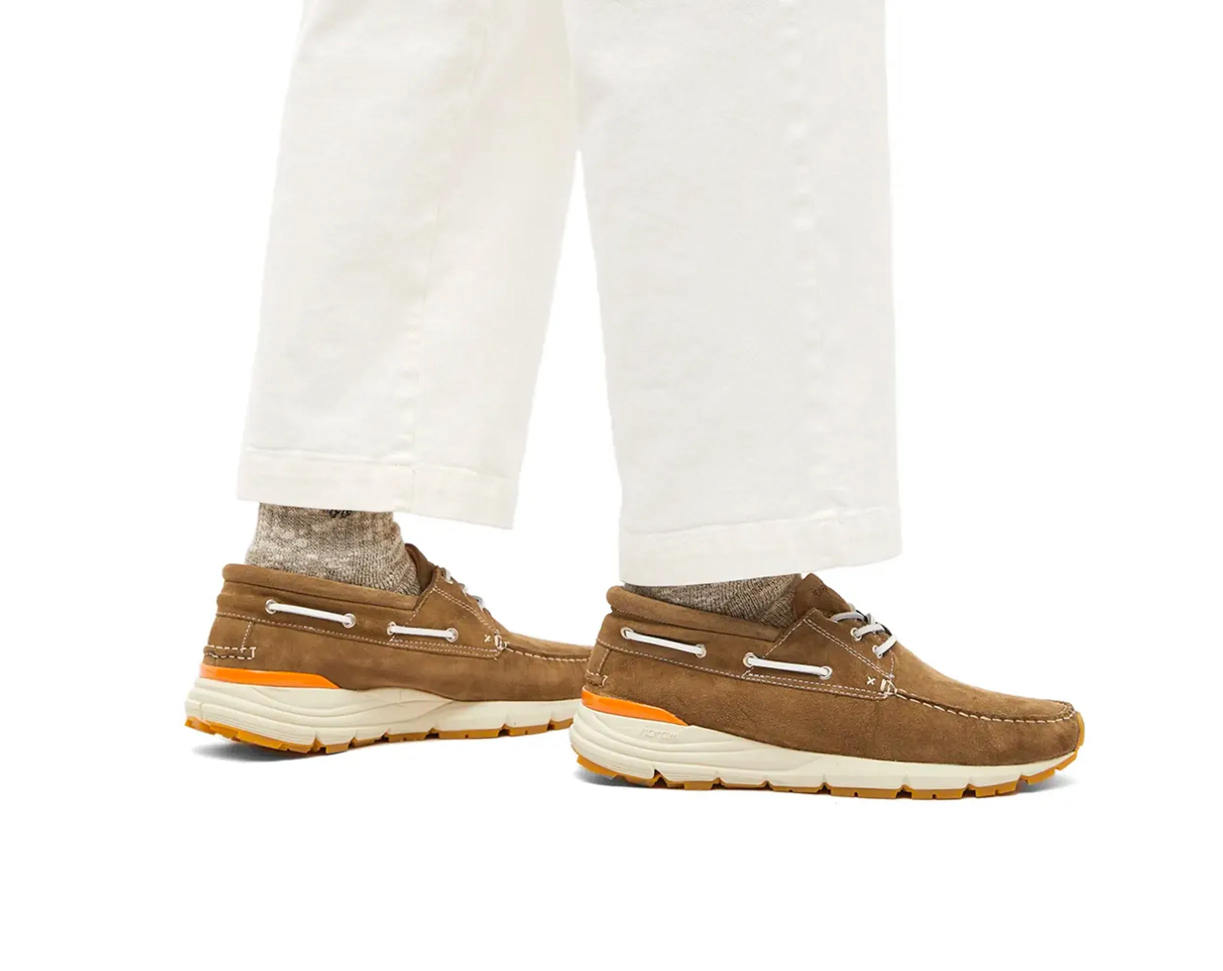 Merrimack Boat Shoe - Dark Sand Suede