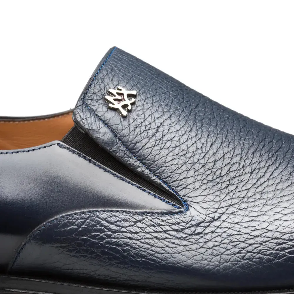 Mezlan Milani 18984 Blue Genuine Loafers