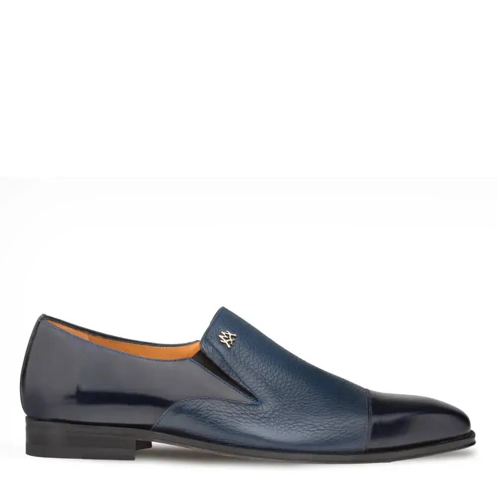 Mezlan Milani 18984 Blue Genuine Loafers