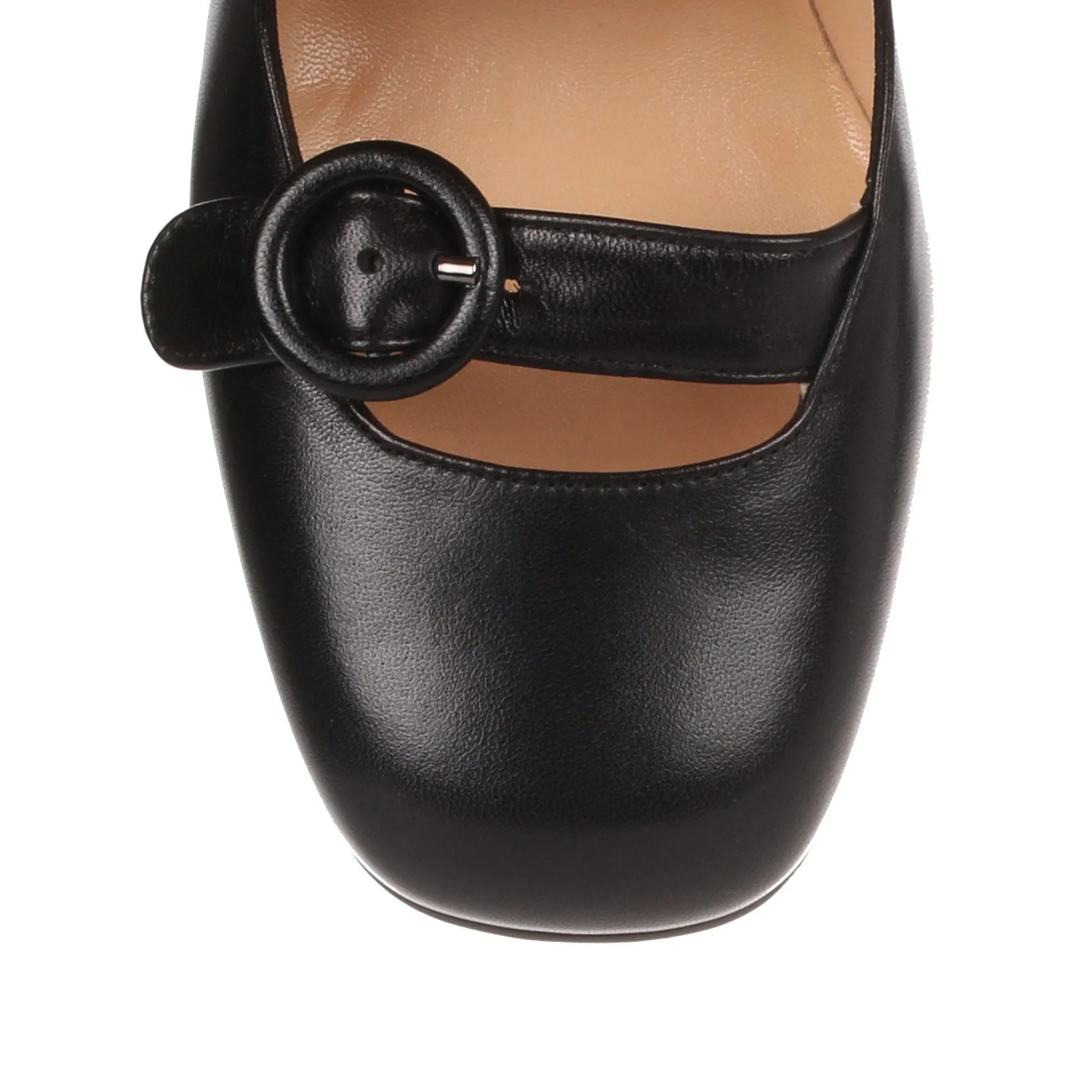 Mistiroir 100 black nappa leather pump