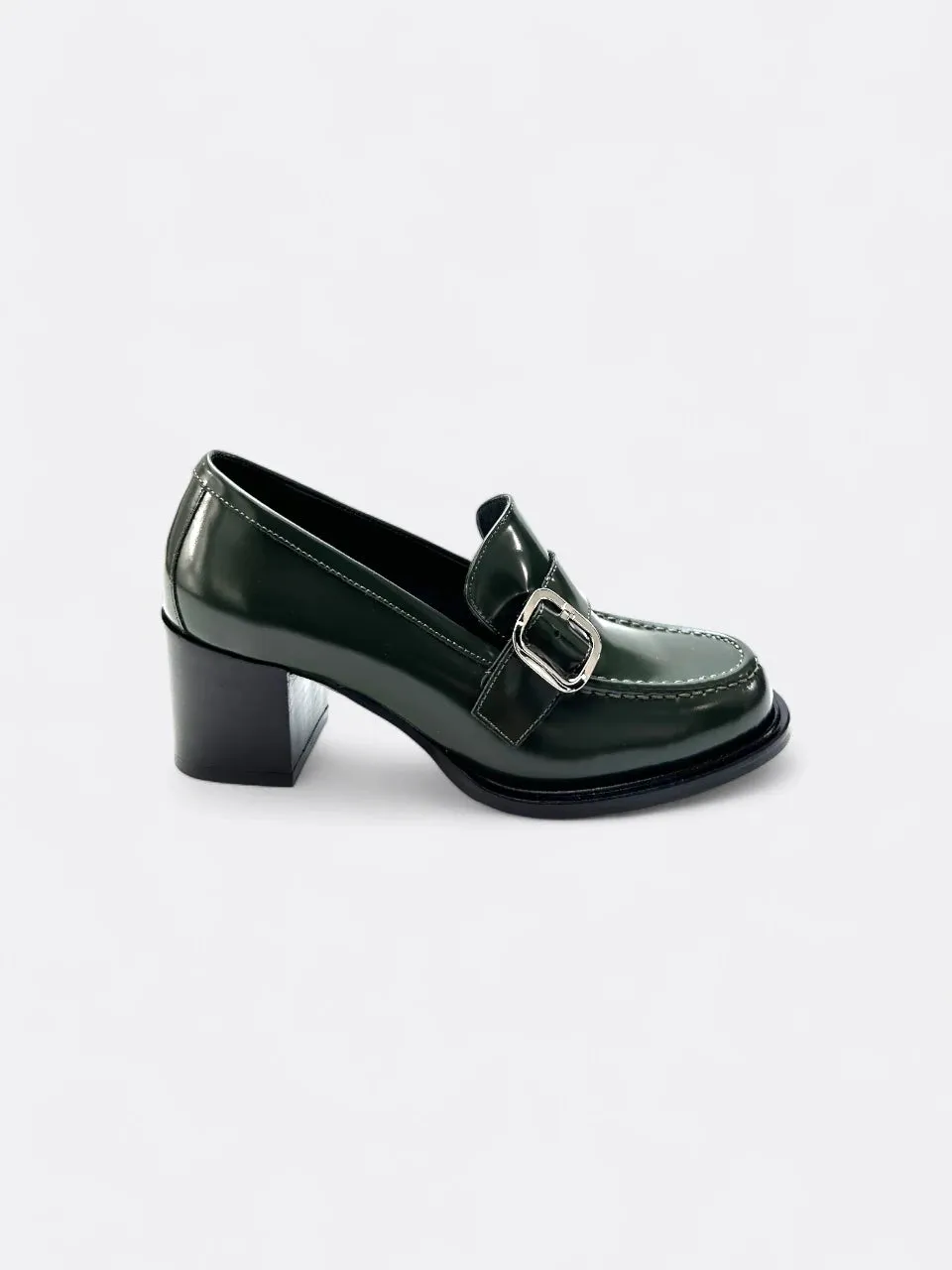 Mocassins with heel