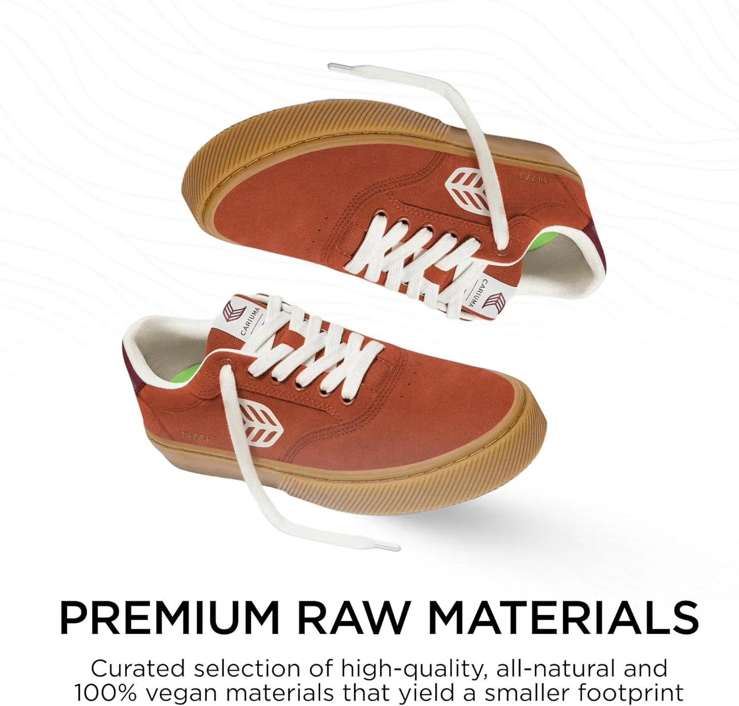 NAIOCA Suede Sneakers, Comfortable Shoes for Women, Lightweight & Sustainable, Versatile Casual Footwear with 100% Vegan Insoles, Rubber Soles