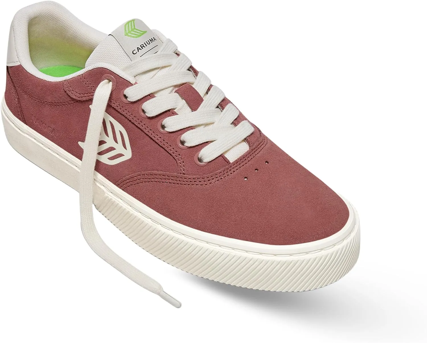 NAIOCA Suede Sneakers, Comfortable Shoes for Women, Lightweight & Sustainable, Versatile Casual Footwear with 100% Vegan Insoles, Rubber Soles