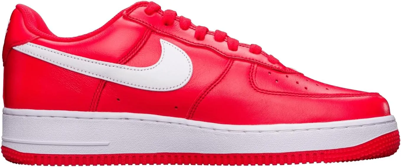 Nike Air Force 1 Low '07 Retro Color of the Month University Red White Style Code: FD7039-600