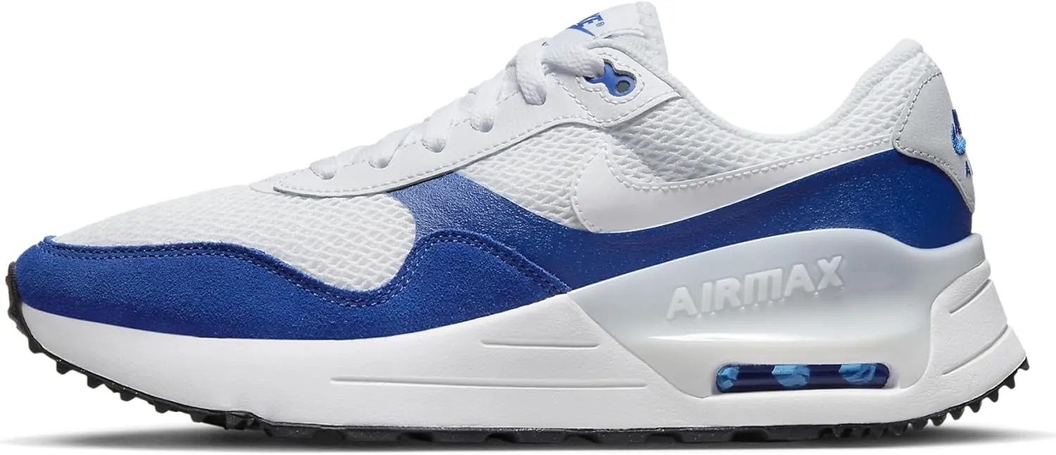 Nike Air Max SYSTM Mens Running Trainers DM9537 Sneakers Shoes (UK 9.5 US 10.5 EU 44.5, Old Royal White Pure Platinum 400)