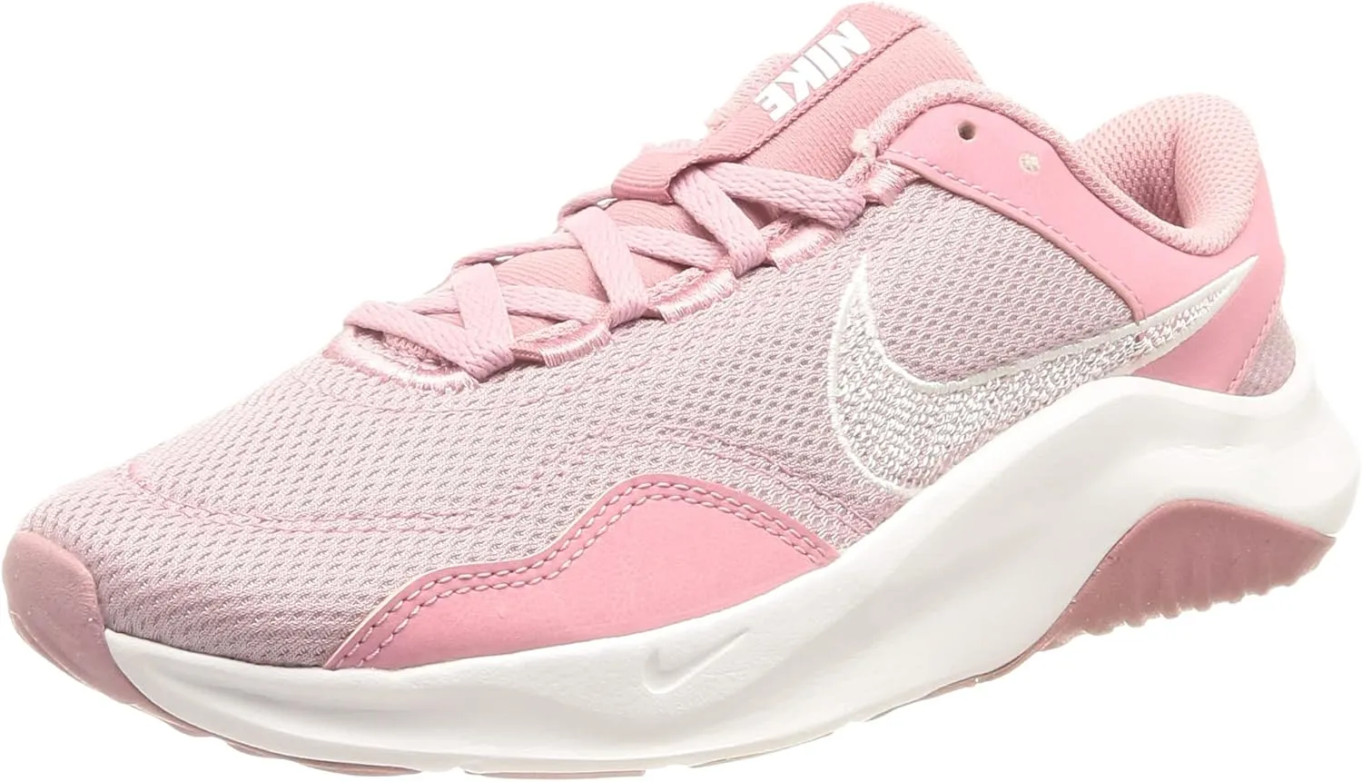 Nike Womens Legend Essential 3 NN Running Trainers DM1119 Sneakers Shoes (UK 6.5 US 9 EU 40.5, Elemental Pink White Doll 600)