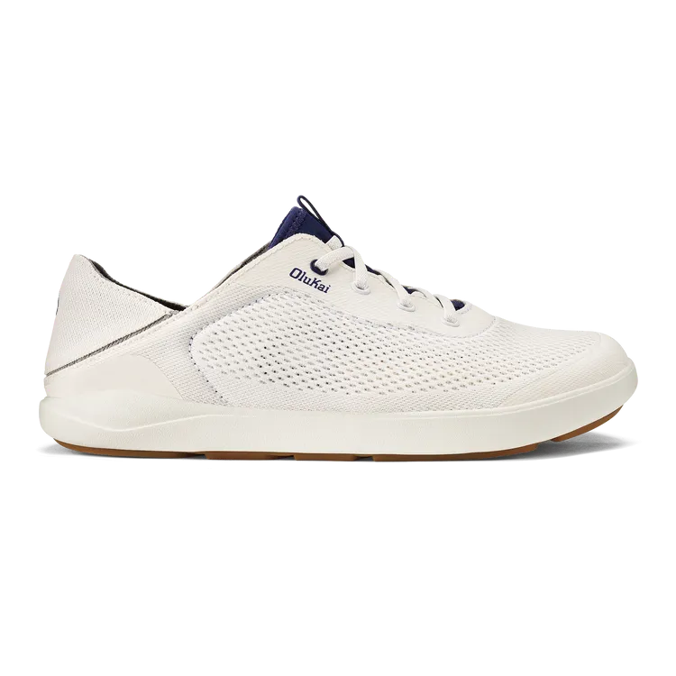OluKai Moku Pae Slip On - Bright White/Pacifica