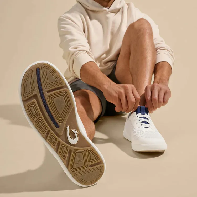 OluKai Moku Pae Slip On - Bright White/Pacifica