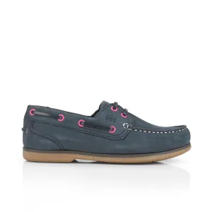 Pippa Women's Boat Shoes - NAVY/PINK