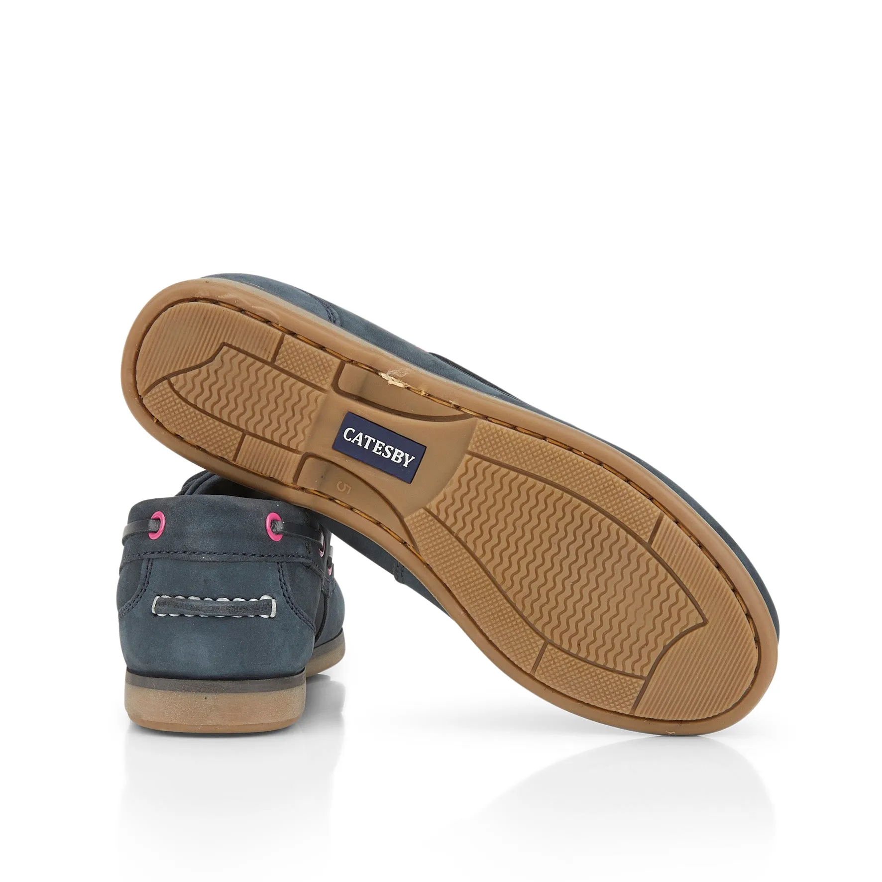 Pippa Women's Boat Shoes - NAVY/PINK