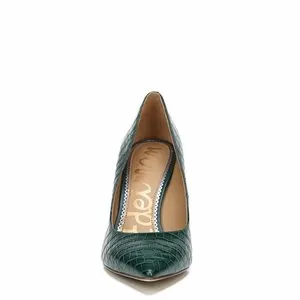 Pointed Sam On Stiletto Heel Toe Fashion Hazel Ivy Green Edelman Pumps Slip Global shipping Creative