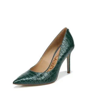 Pointed Sam On Stiletto Heel Toe Fashion Hazel Ivy Green Edelman Pumps Slip Global shipping Creative