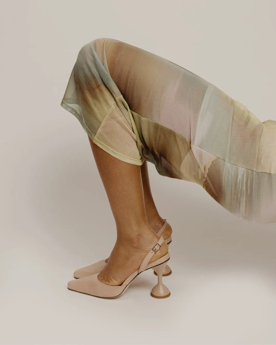 Praia Pump in Nude