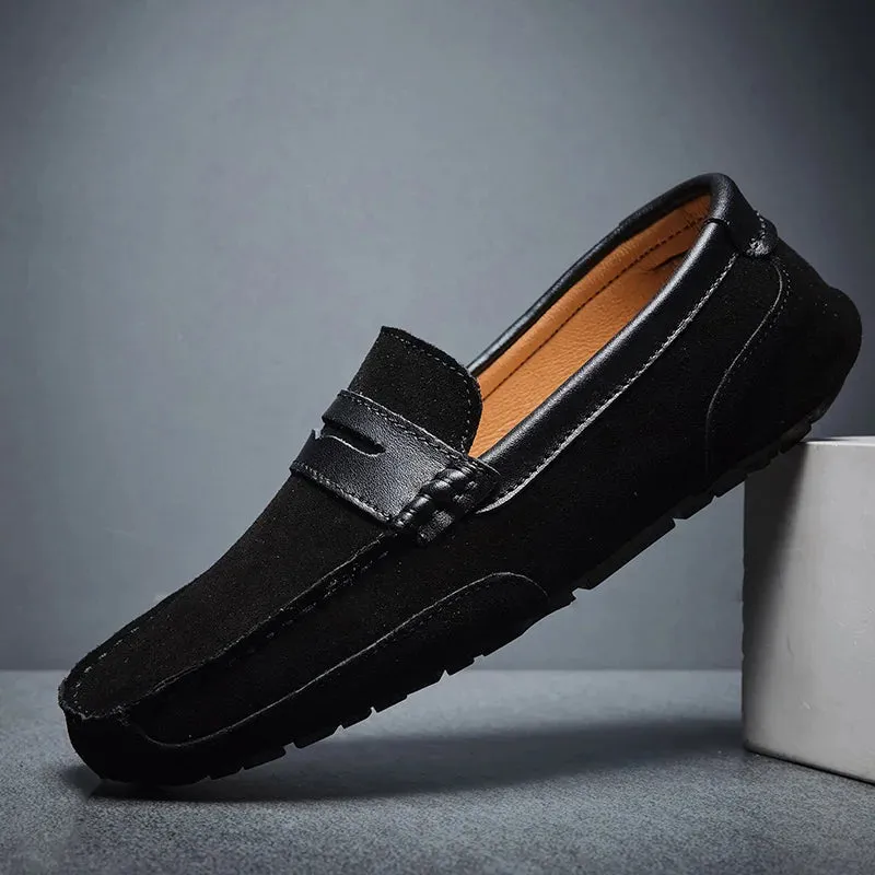 Prestige Suede Slip-Ons