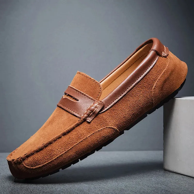 Prestige Suede Slip-Ons