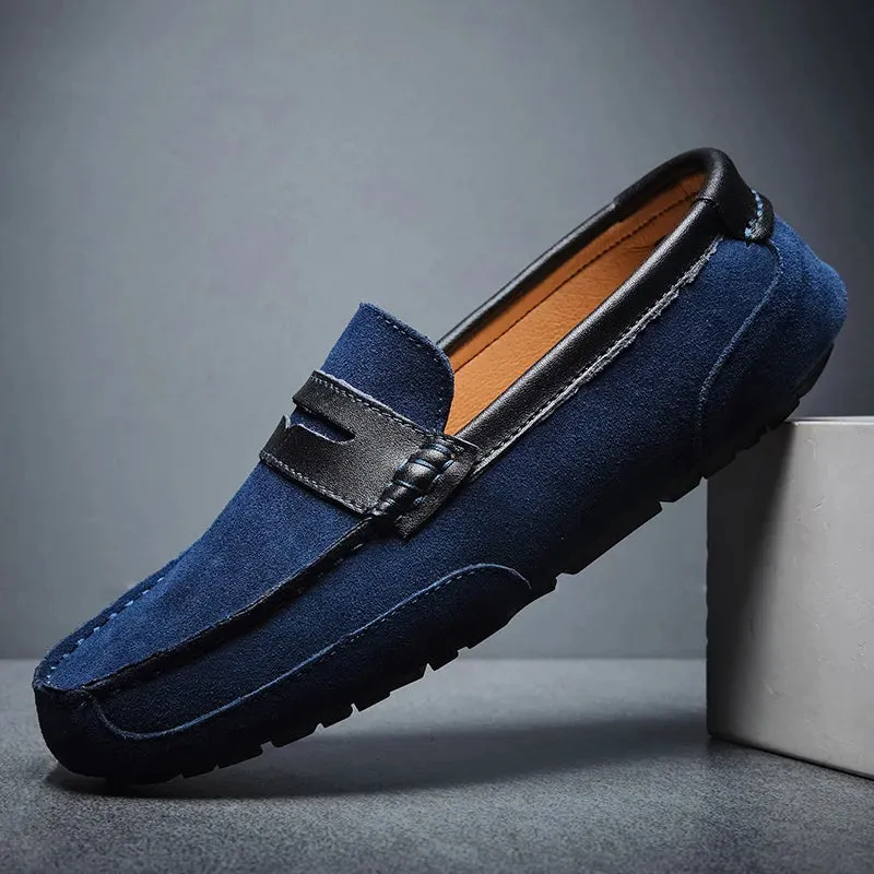 Prestige Suede Slip-Ons