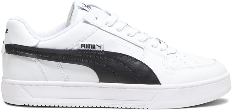 PUMA Men's Caven 2.0 VTG Sneakers, White Black, 11.5 M US