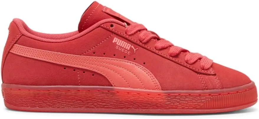 PUMA Womens Suede Classic Translucent Lace Up Sneakers Shoes Casual - Red - Size 11 M