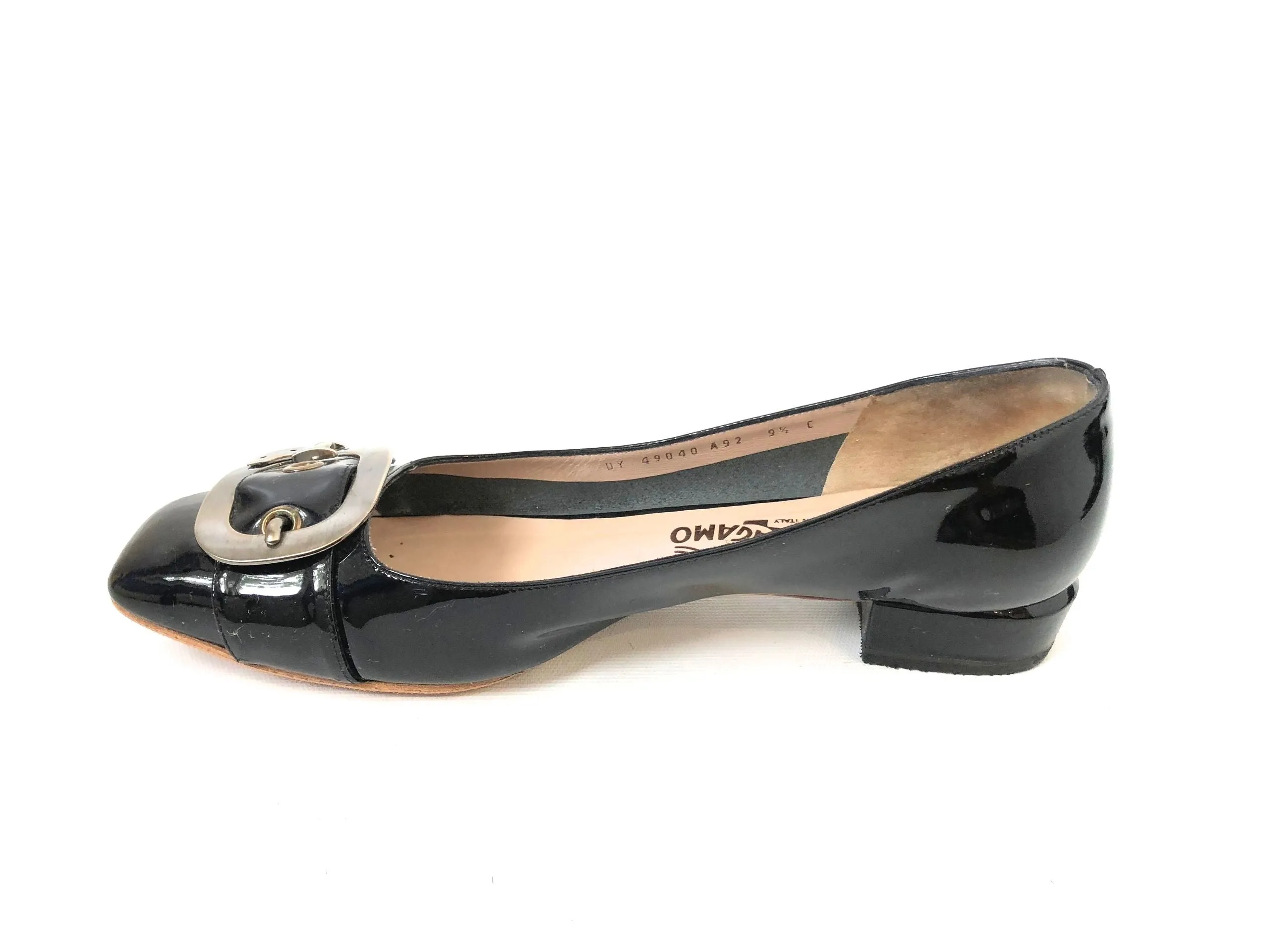 Salvatore Ferragamo Buckle Pump Size 9.5 C
