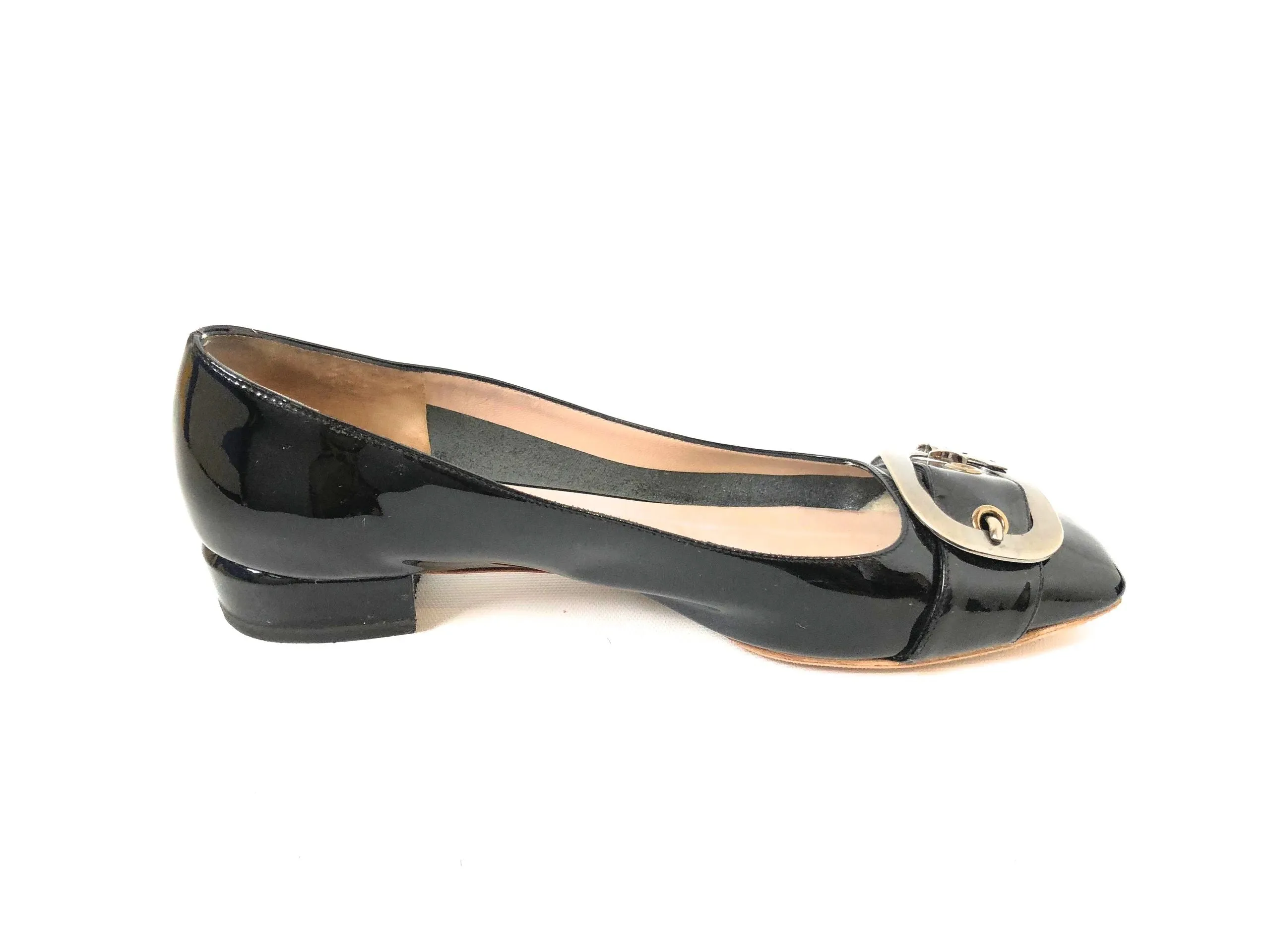 Salvatore Ferragamo Buckle Pump Size 9.5 C