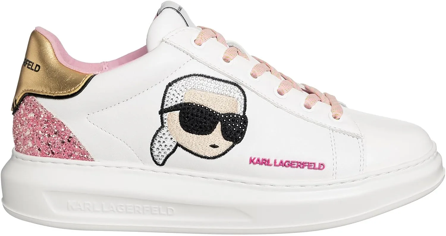 Sneakers Karl Lagerfeld Donna Bianco/Rosa
