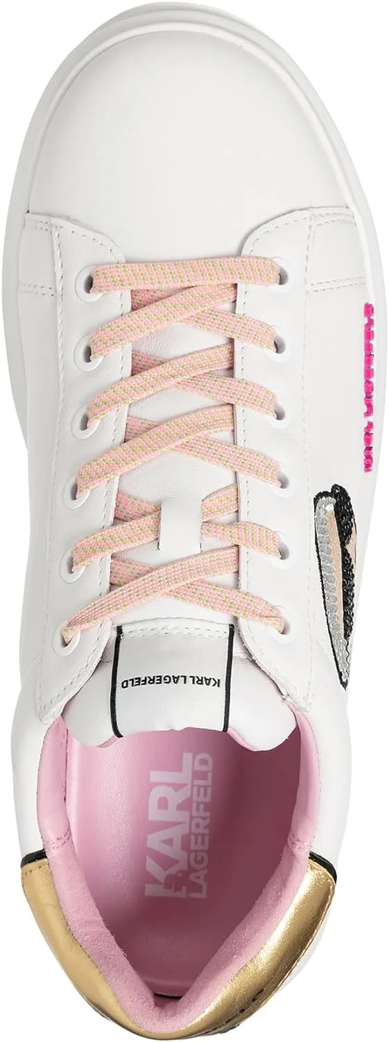 Sneakers Karl Lagerfeld Donna Bianco/Rosa