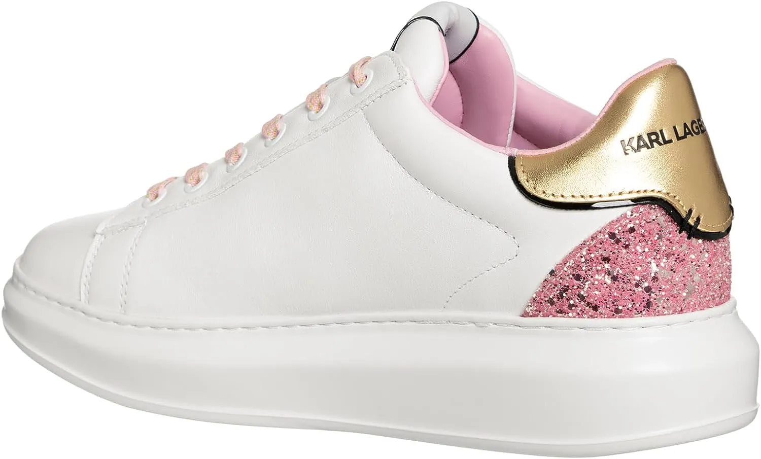 Sneakers Karl Lagerfeld Donna Bianco/Rosa