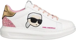 Sneakers Karl Lagerfeld Donna Bianco/Rosa