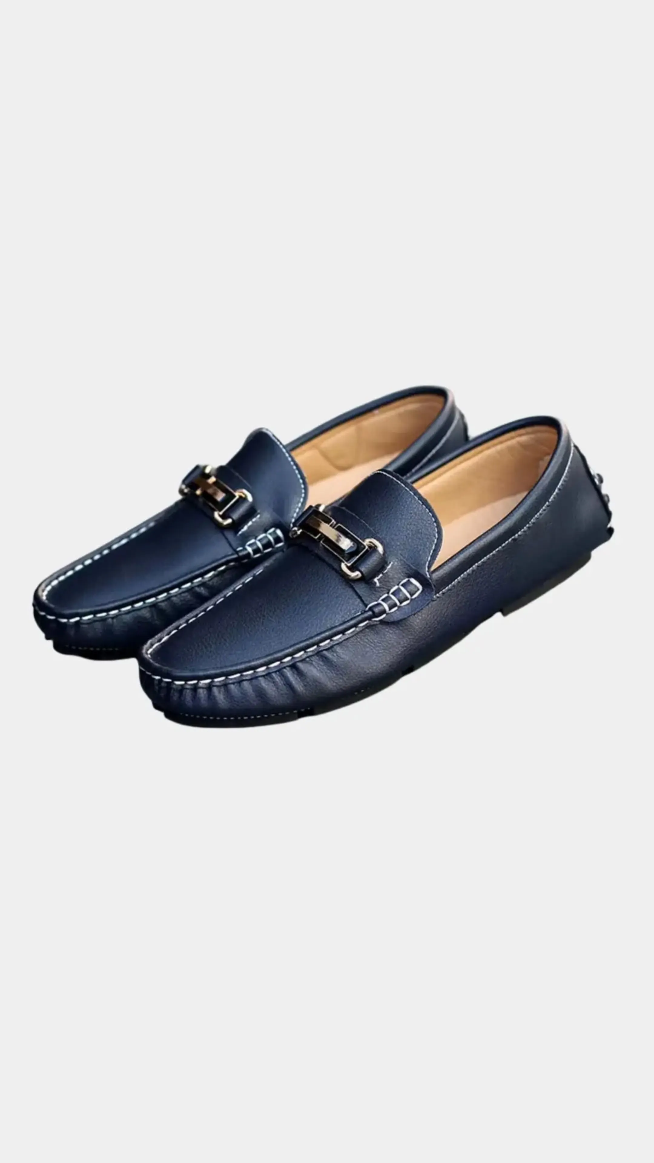 Sophisticated Leather Loafers - Arvenis Co