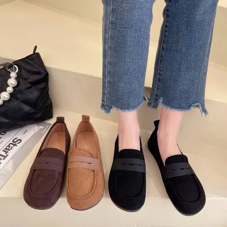 Suede Comfort Loafers