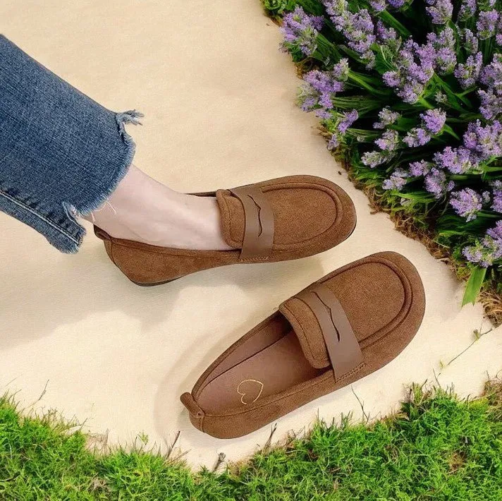 Suede Comfort Loafers