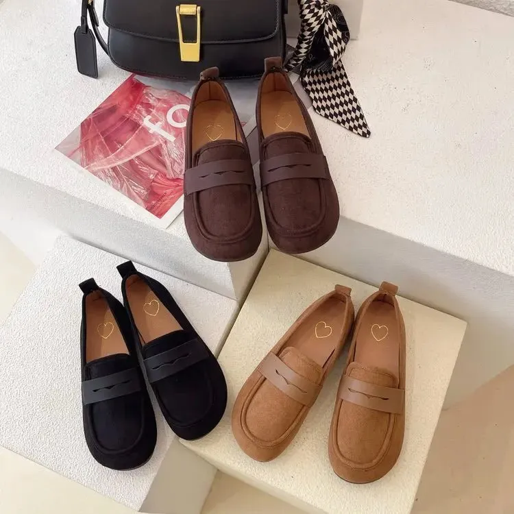 Suede Comfort Loafers