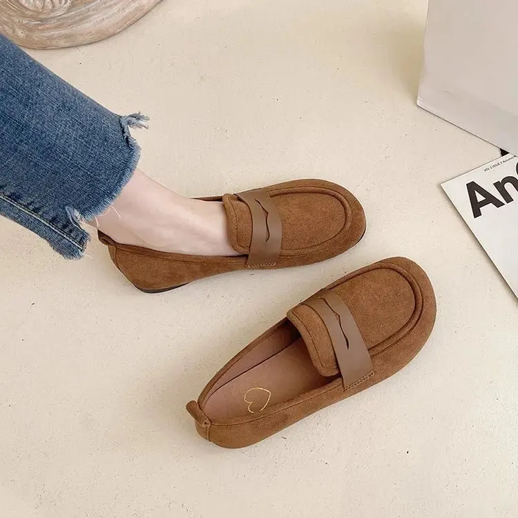 Suede Comfort Loafers