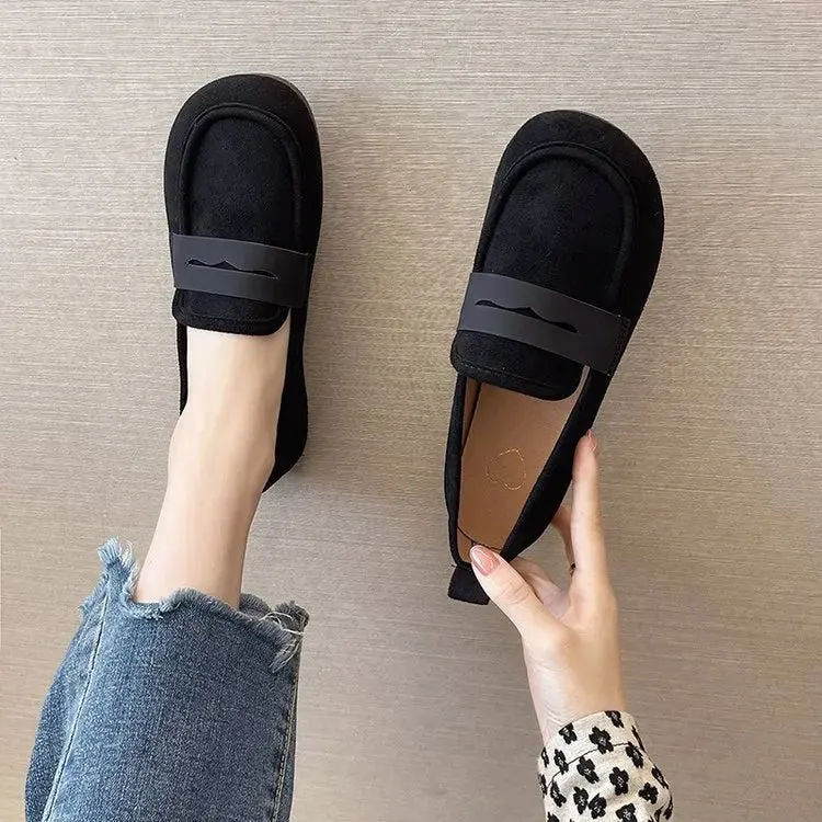 Suede Comfort Loafers