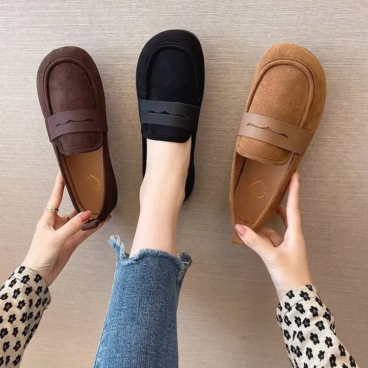 Suede Comfort Loafers