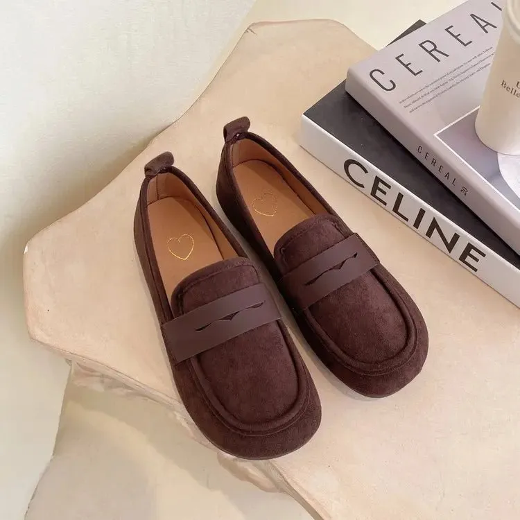 Suede Comfort Loafers