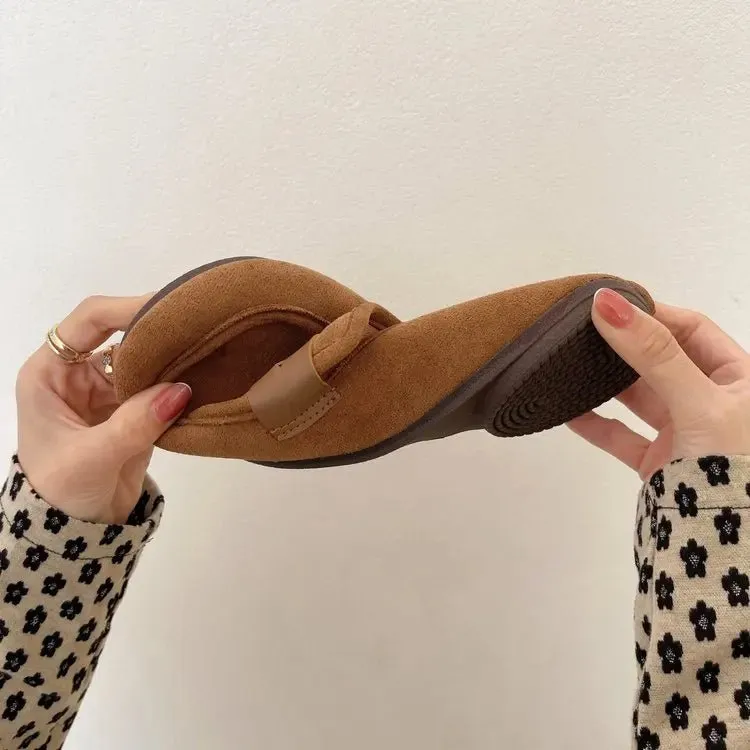 Suede Comfort Loafers