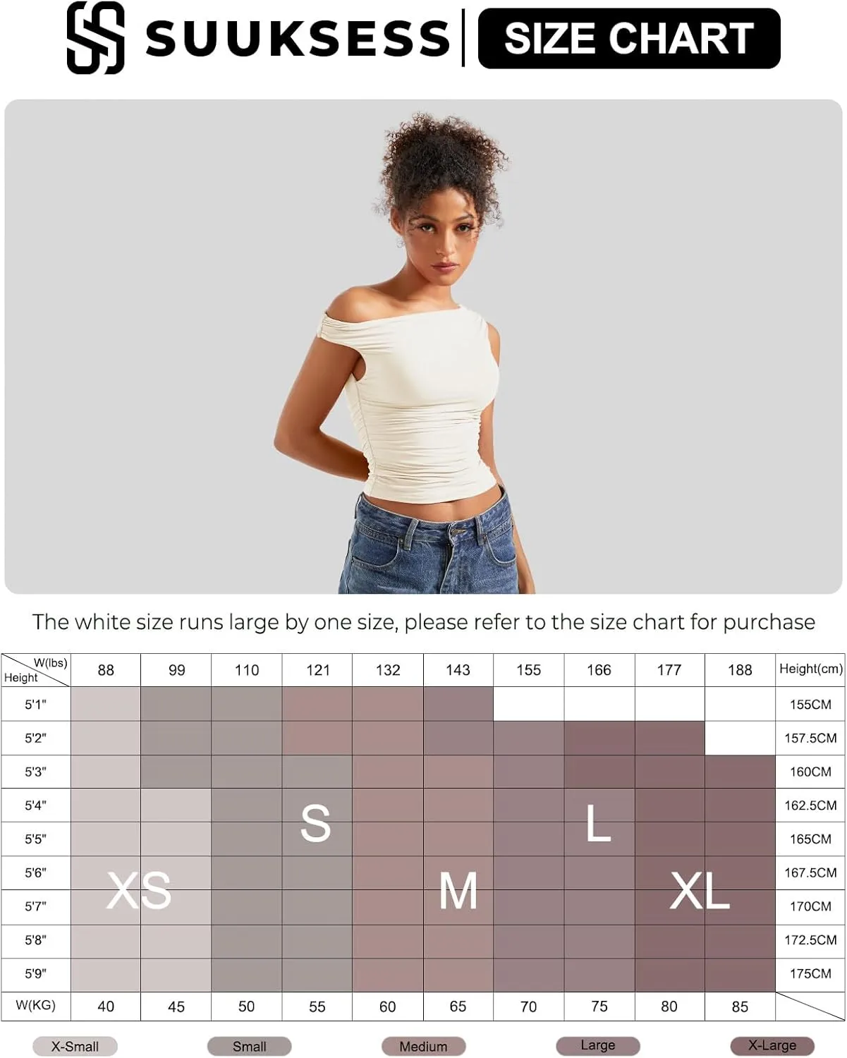 SUUKSESS Women Off Shoulder Tops Sleeveless Shirts Y2K Going Out Crop Tank Top