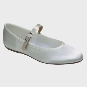 Tappers & Pointers Flat Satin Bar Shoe