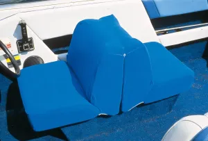 TaylorMade Products 11997 Boat Seat Cover (Back to Back Lounge Seat, navy blue, 18"h x 20"w x 40"d