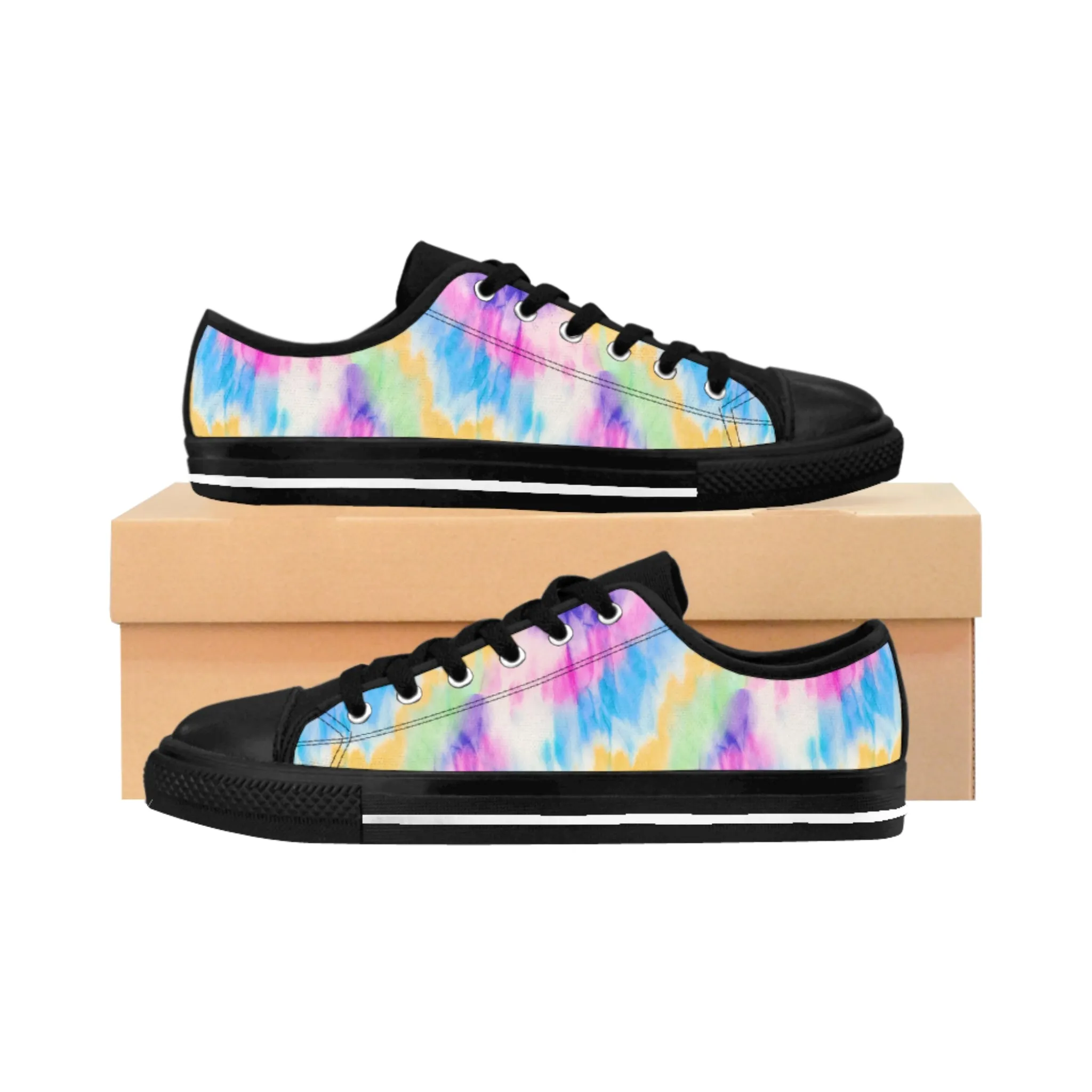 Tie Dye Pattern Women's Sneakers