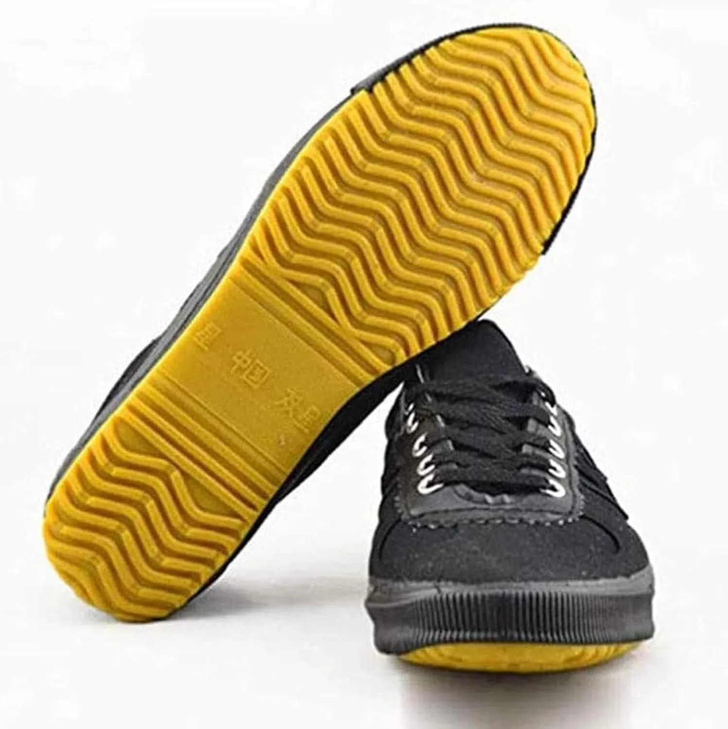 Unisex Martial Arts Shoes, Canvas Tai Chi Kung Fu Sneakers Anti-Slip Qigong Trainers Lightweight Wushu Shoes for Men and Women